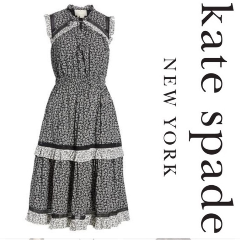 Kate Spade Plains Rayon Dress